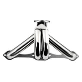 Exhaust Header Manifold for 1955 + Chevy SBC Small Block Hugger V8 262 265 283 305 327 350 400